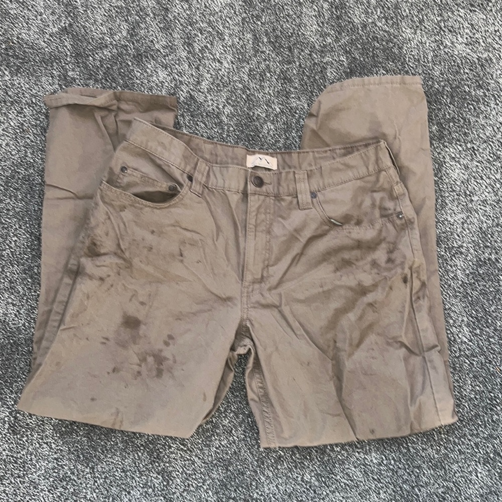 Blue Mountain distressed work pants
